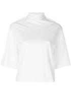 Y / Project High Neck T-shirt - White