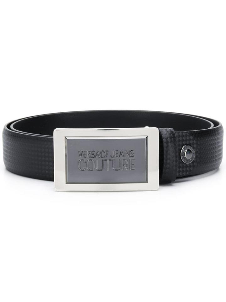 Versace Jeans Couture Woven Belt - Black
