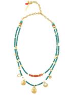 Lizzie Fortunato Jewels 'tahitian Cowgirl' Necklace, Women's, Blue