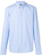 Balmain Embroidered Logo Shirt - Blue