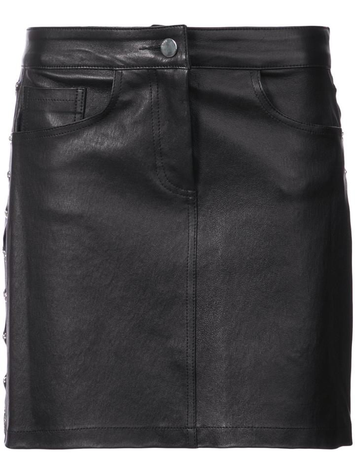 Amiri Chain-detail Mini Skirt - Black