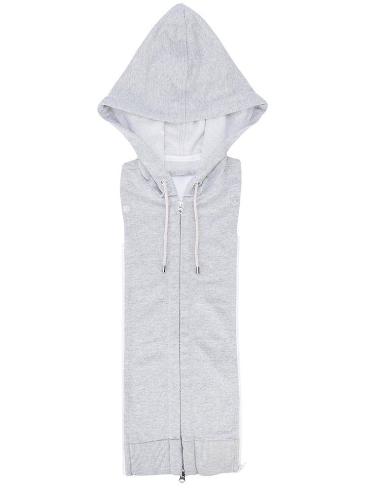 Veronica Beard Hooded Dickey - Grey