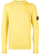Stone Island Classic Plain Sweater - Yellow