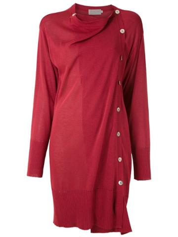 Alcaçuz Nadir Knit Cardigan - Red