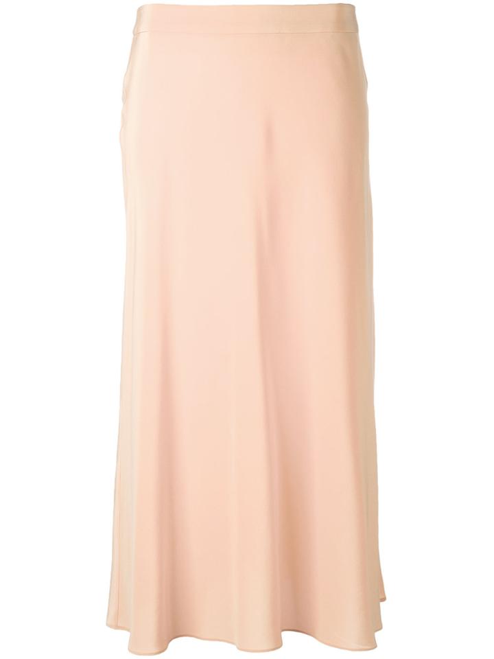 Aspesi High-rise Midi Skirt - Pink & Purple