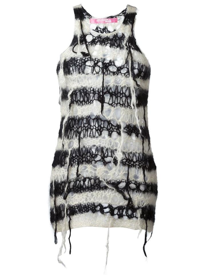 Junya Watanabe Comme Des Garçons Vintage Distressed Knit Top