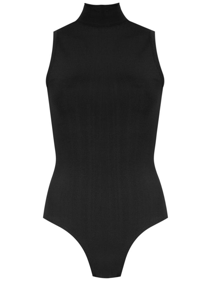 Egrey Turtle Neck Body - Black