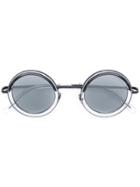 Cutler & Gross Round Framed Sunglasses - Black