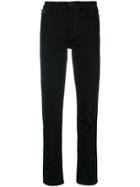 Calvin Klein High Waisted Cropped Jeans - Black