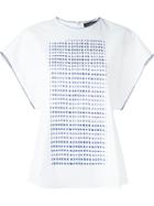 Piazza Sempione Bat-wing Printed Top