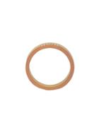 Eye M By Ileana Makri Thin Band Ring - Pink
