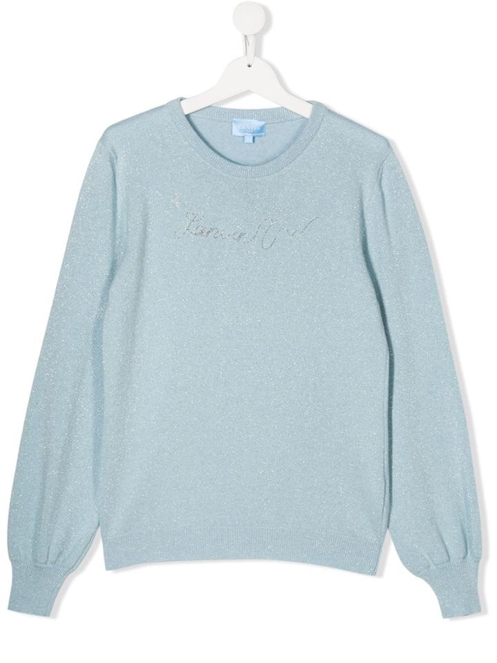 Lanvin Enfant 4l9540ld440602agt - Blue