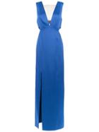 Tufi Duek Long Party Dress - Blue