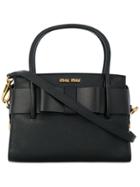 Miu Miu Madras Top Handle Bag - Black