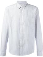 Ami Alexandre Mattiussi - Button Down Shirt - Men - Cotton - 40, Blue, Cotton