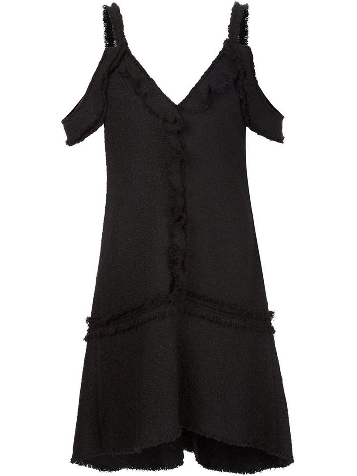 Proenza Schouler Off-shoulder Ruffled Dress