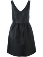 P.a.r.o.s.h. Sleeveless V-neck Dress, Women's, Size: Medium, Black, Polyester/silk/acetate/viscose