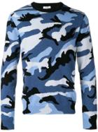 Valentino Camouflage Sweater - Blue