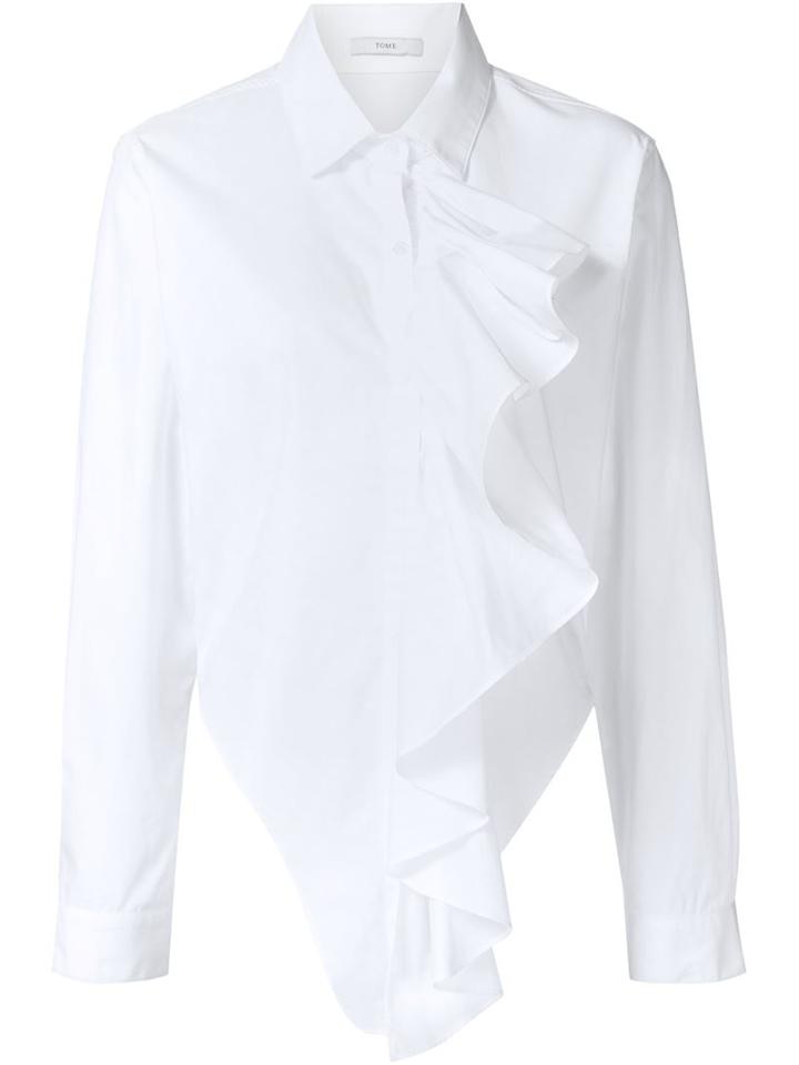 Tome Front Ruffle Shirt