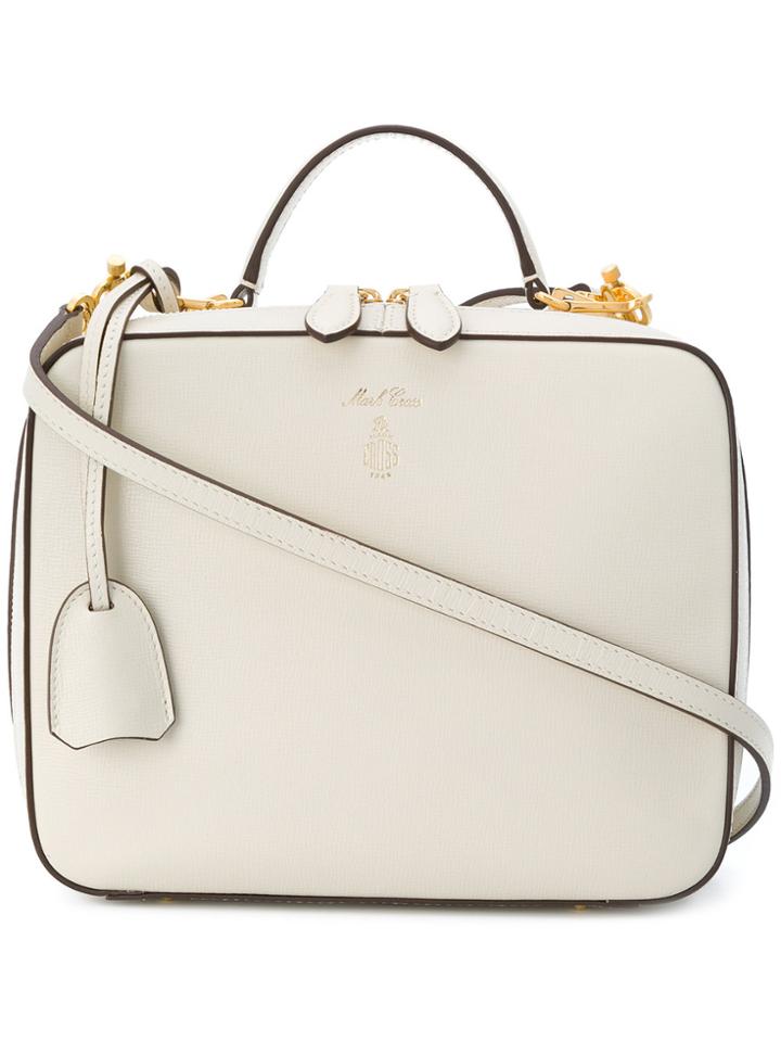Mark Cross Laura Shoulder Bag - White