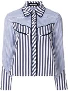 House Of Holland Striped Shirt - Blue
