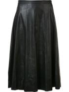 Rebecca Taylor High-waisted Draped Skirt