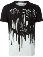 Alexander Mcqueen Paint Splatter Print T-shirt