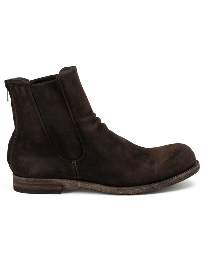 Officine Creative Rear Zipped Ankle Boots