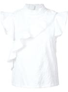 Mcguire Denim Ruffled T-shirt - White