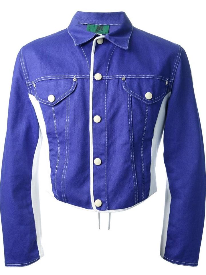 Jean Paul Gaultier Vintage Colour Block Denim Jacket
