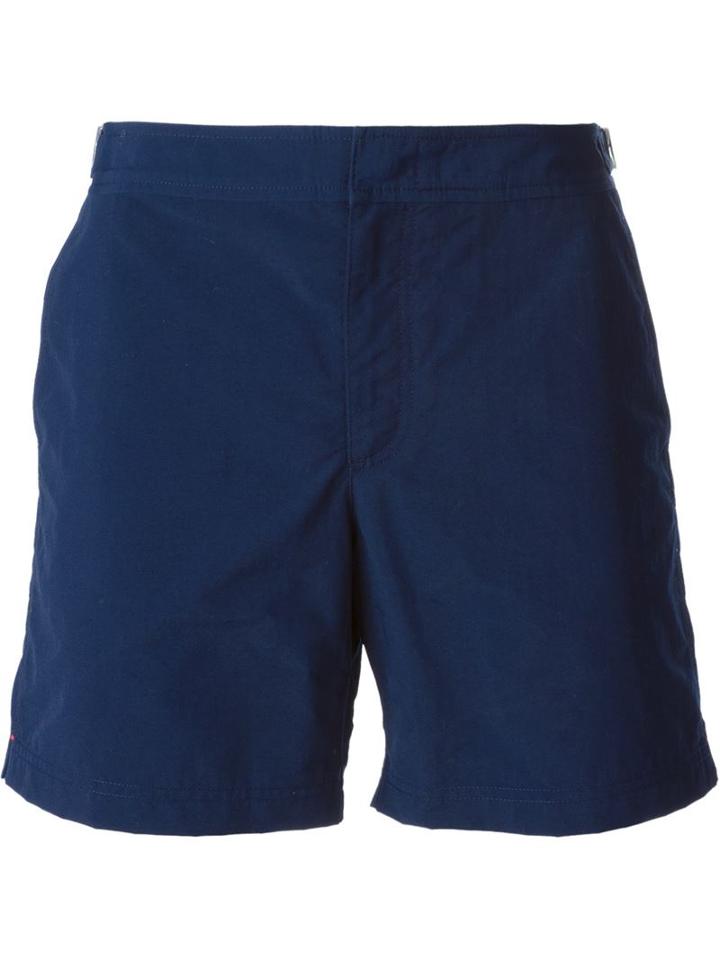 Orlebar Brown Setter Swim Shorts, Men's, Size: 32, Blue, Polyamide/polyester