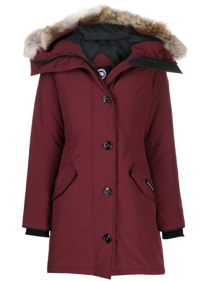 Canada Goose Rossclair Padded Parka - Red