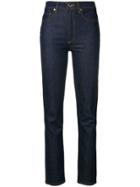 Khaite High Rise Regular Jeans - Blue