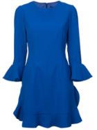 Jill Jill Stuart Flared Cuff Mini Dress - Blue