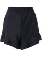 Chloé Ruffle Trim Shorts - Blue