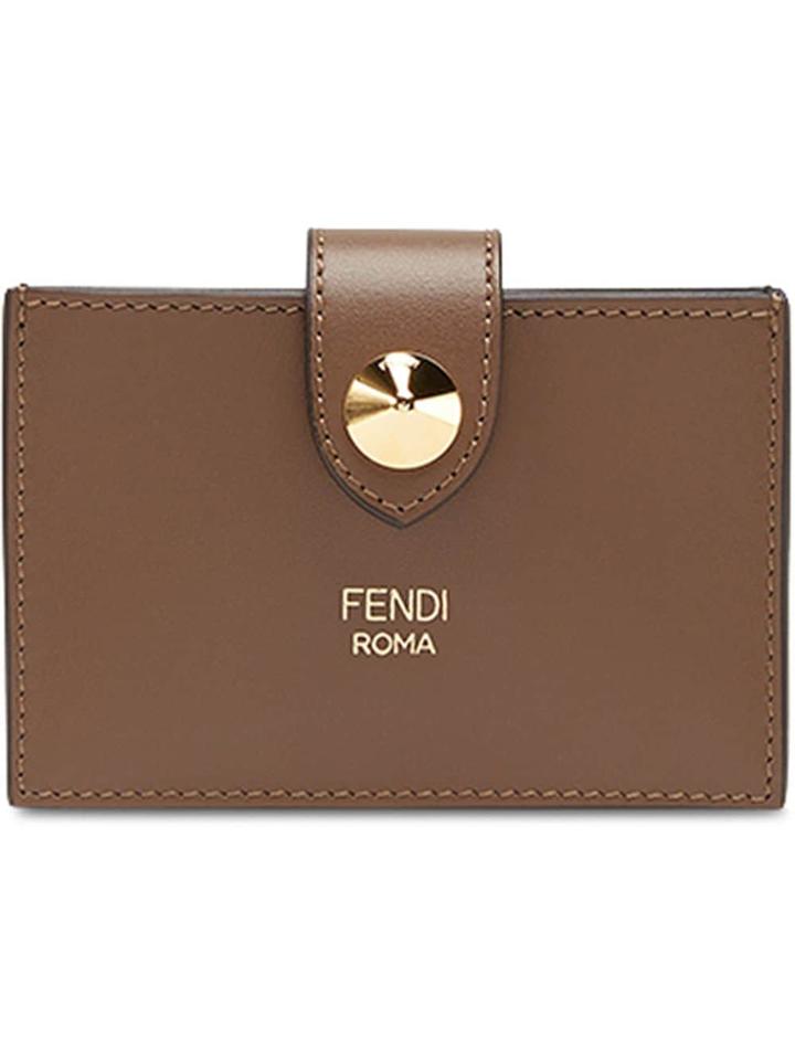Fendi Card Case - Brown