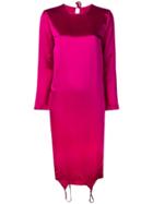 Marques'almeida Fuchsia Shift Dress - Pink