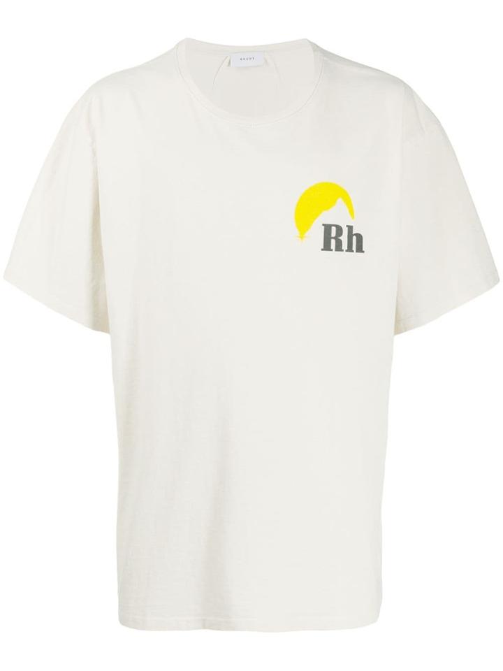 Rhude Logo T-shirt - Yellow