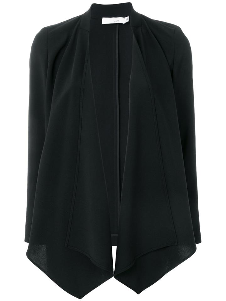 Knott Draped Blazer - Black