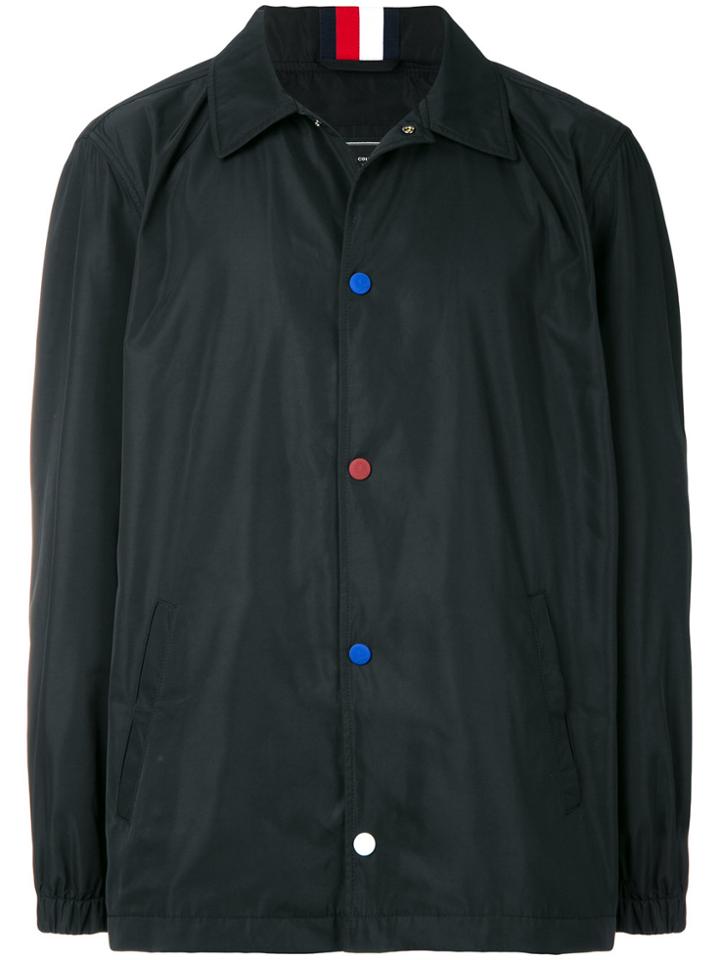 Tommy Hilfiger Contrast Button Jacket - Blue