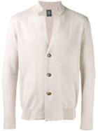Eleventy Three Button Cardigan, Men's, Size: Large, Nude/neutrals, Cotton