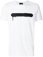 Diesel Black Gold Paint Brush T-shirt - White