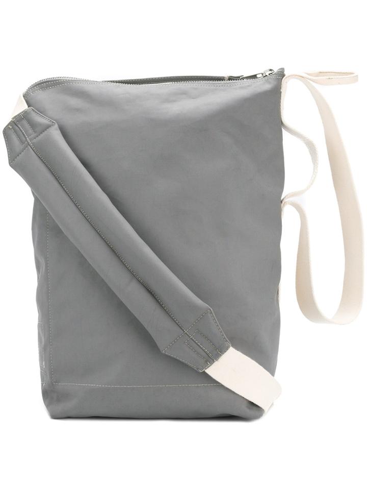 Rick Owens Drkshdw Cross Strap Bag - Grey
