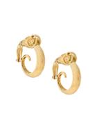 Elena Makri Sheep Earrings - Metallic