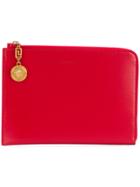Versace Medusa Lock Clutch Bag - Red