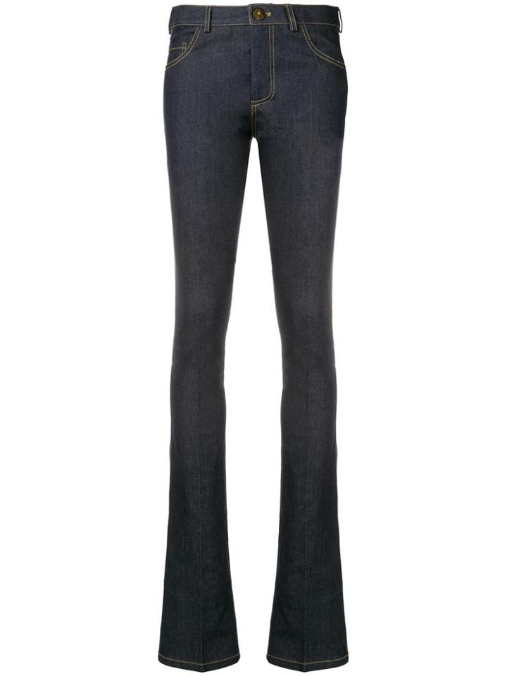 Victoria Victoria Beckham Slim Flared Jeans - Blue