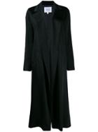 Galvan Sun Wrap Style Coat - Black