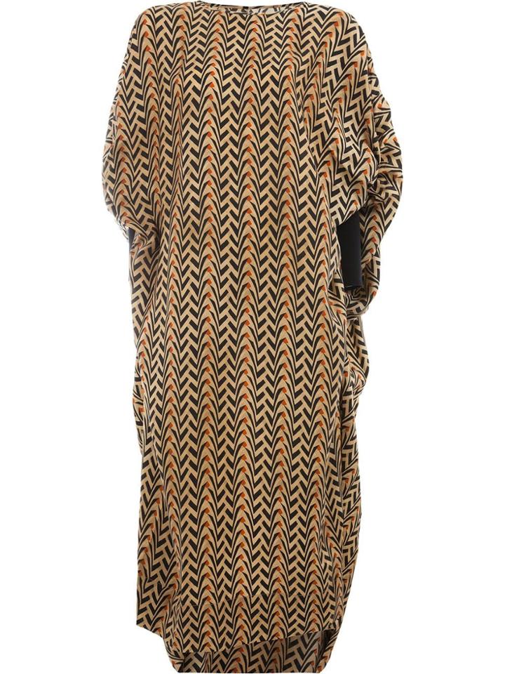 Uma Wang Uma Wang Uw5014 Uw029 Tan/black Viscose/cupro - Nude &