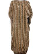 Uma Wang Uma Wang Uw5014 Uw029 Tan/black Viscose/cupro - Nude &