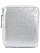 Comme Des Garçons Wallet 'silver' Purse - Metallic